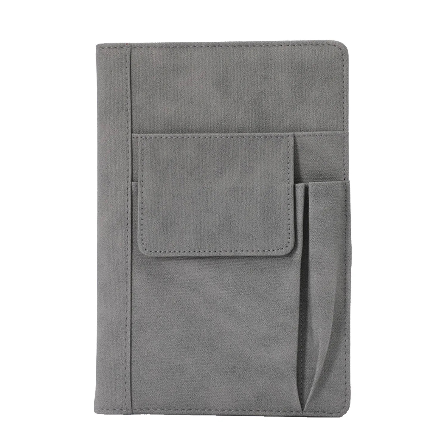 Multi Pocket Pu Leather Notebook 5
