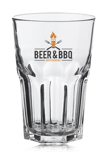 14 oz. Siena Tall Beer Glass 13