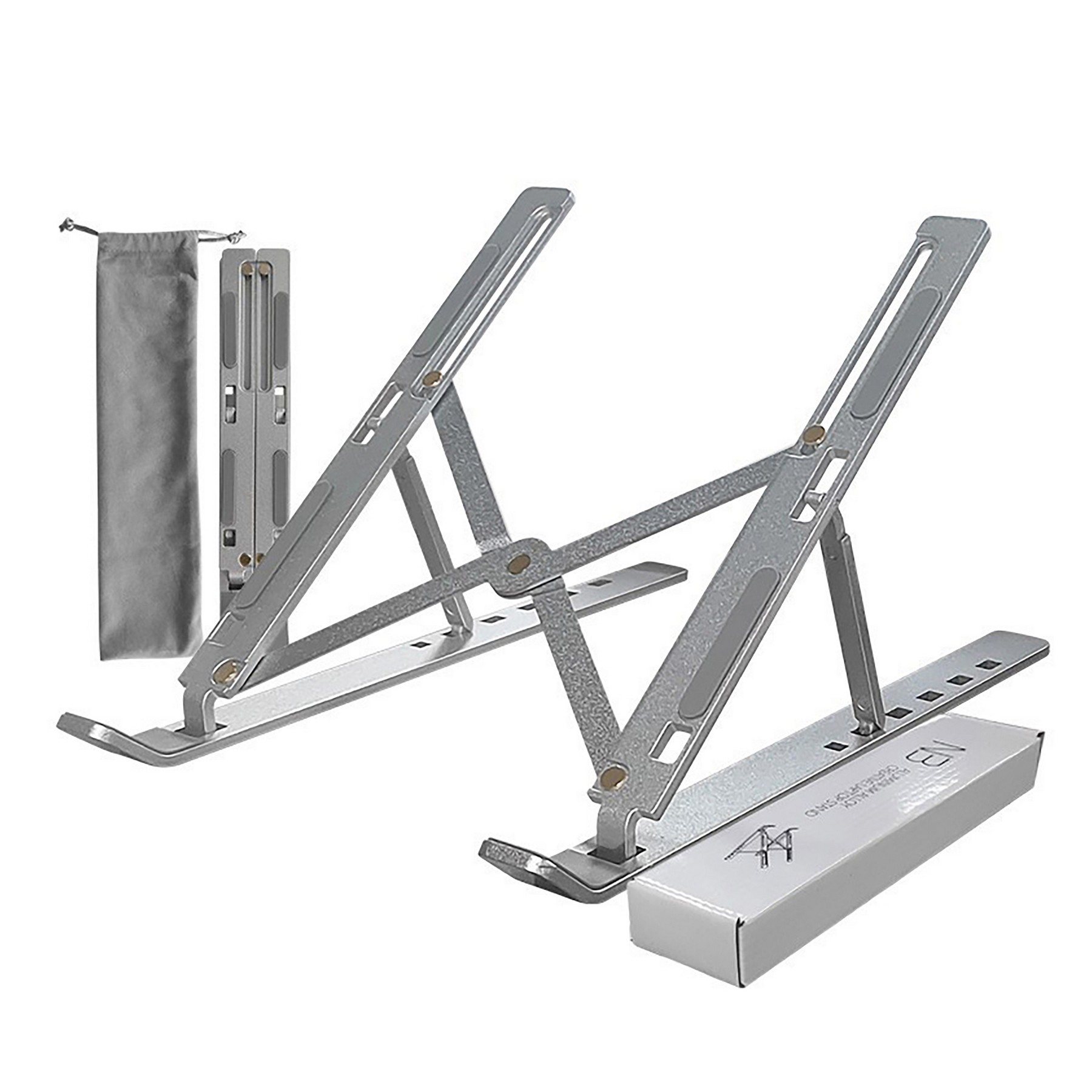 Adjustable Radiating Metal Laptop Stand 2