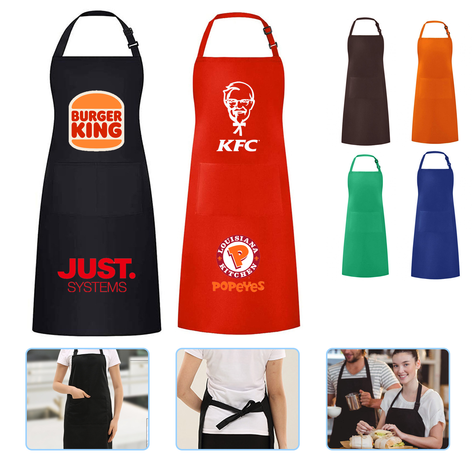 Service Neck Strap Apron 7