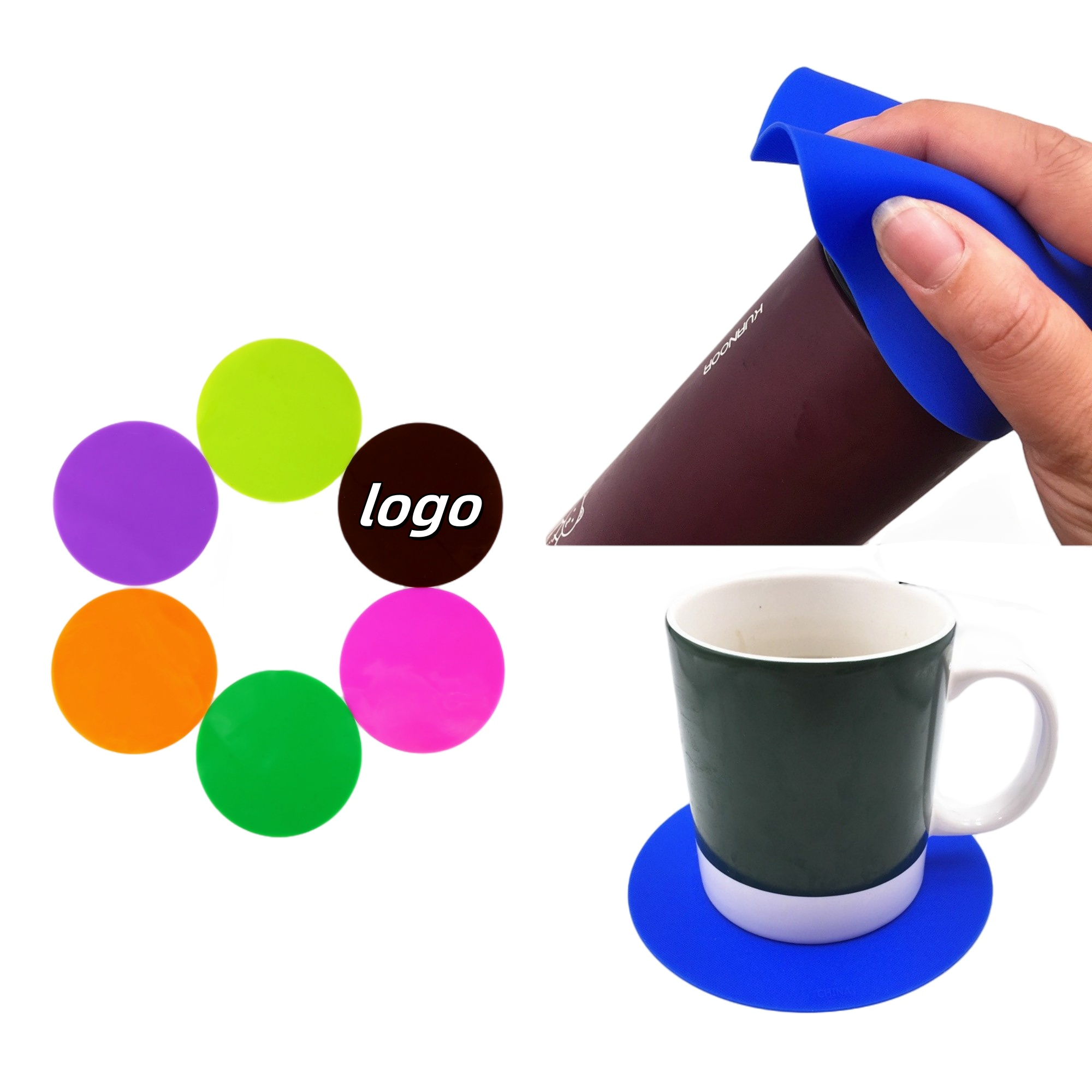 Custom Silicone Non Slip Coaster 2