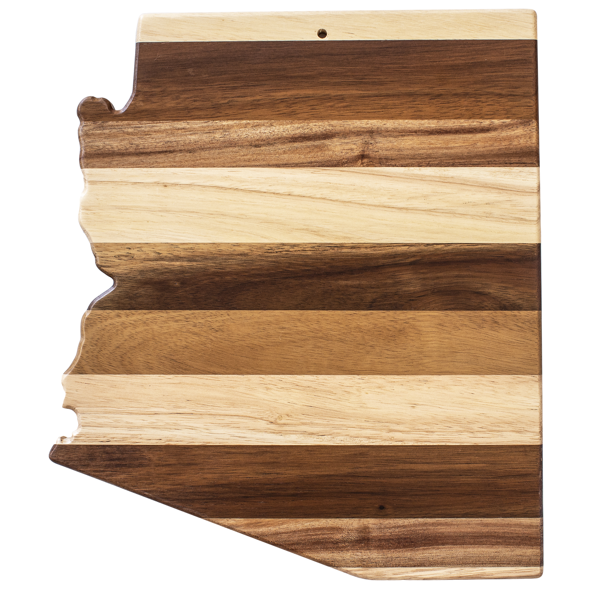 Rock & Branch® Shiplap Series Arizona State Shaped Wood Serving and Cutting Board 6