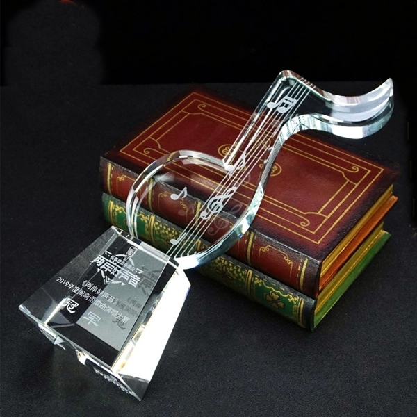 Cyrstal Note Music Trophy 4