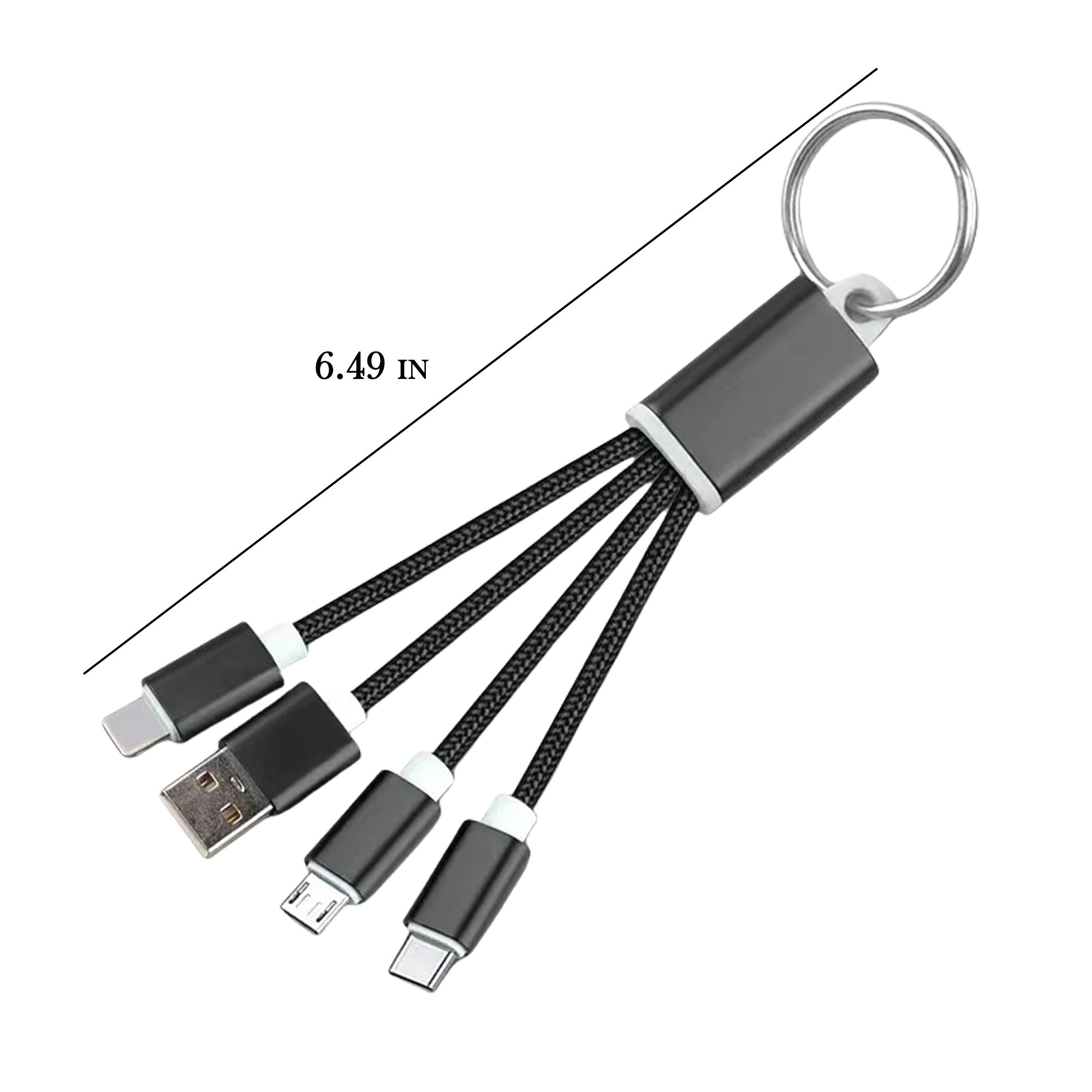 3 in 1 Multi USB Travel Charging Cord 4