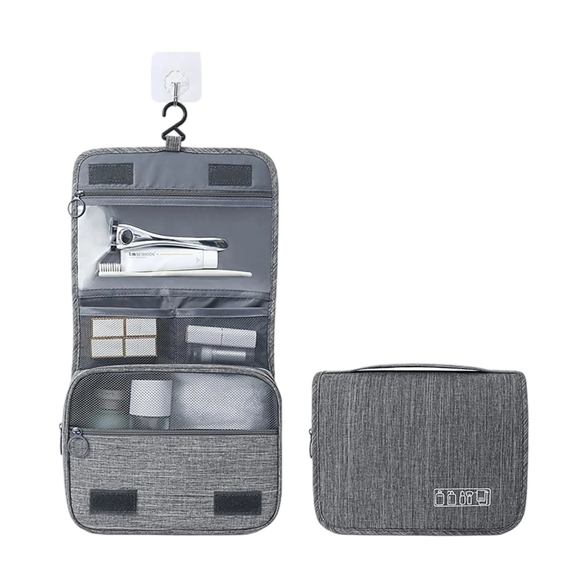 Water Resistant Polyester Toiletry Bag 8