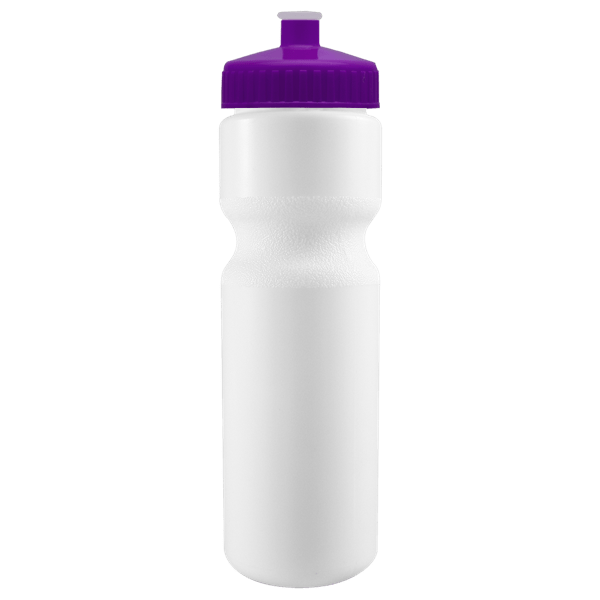 Cyclo-Cross 28oz Bike Bottle - White w/Push-Pull Lid 21
