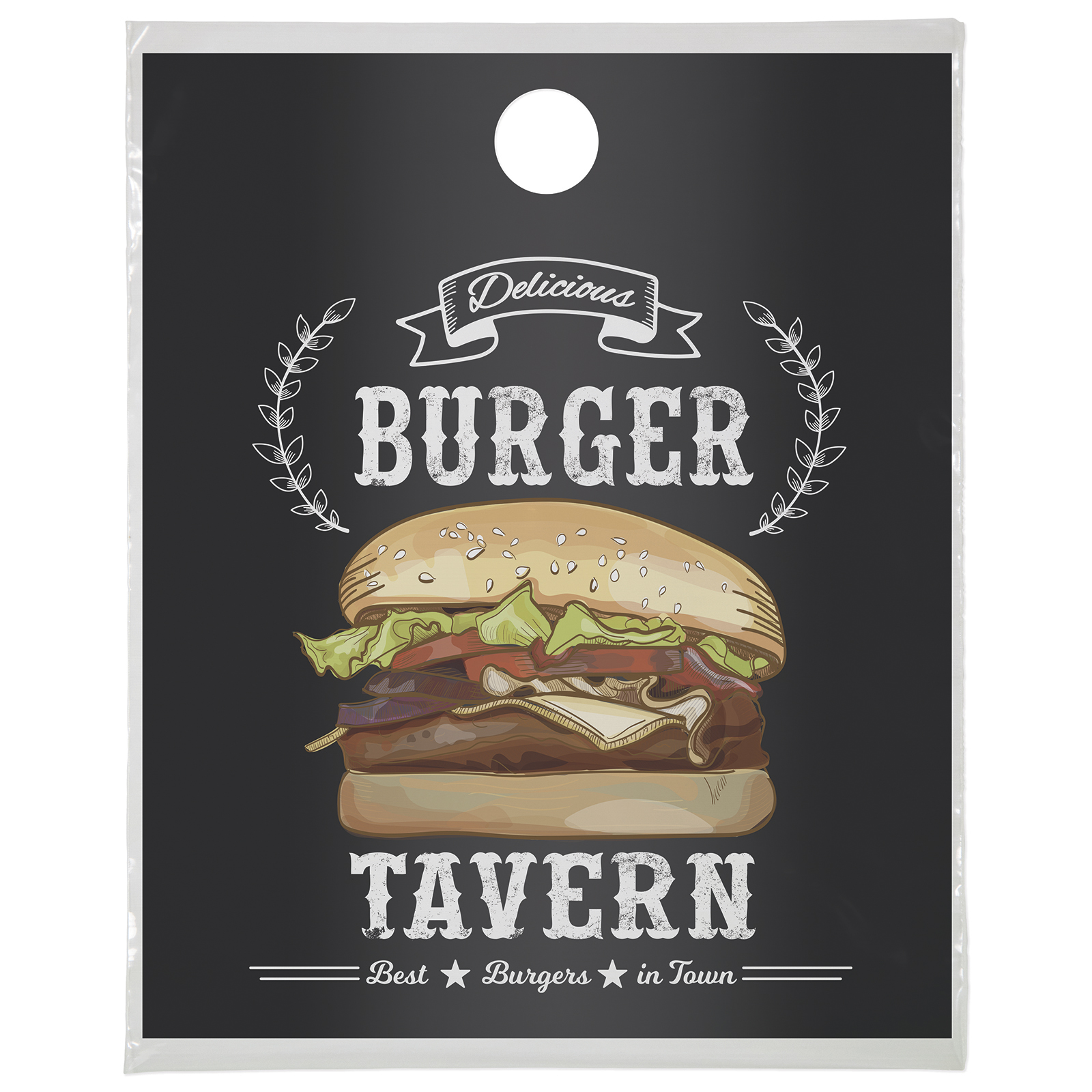 12W x 15H Digital Full Color Doorknob Bag