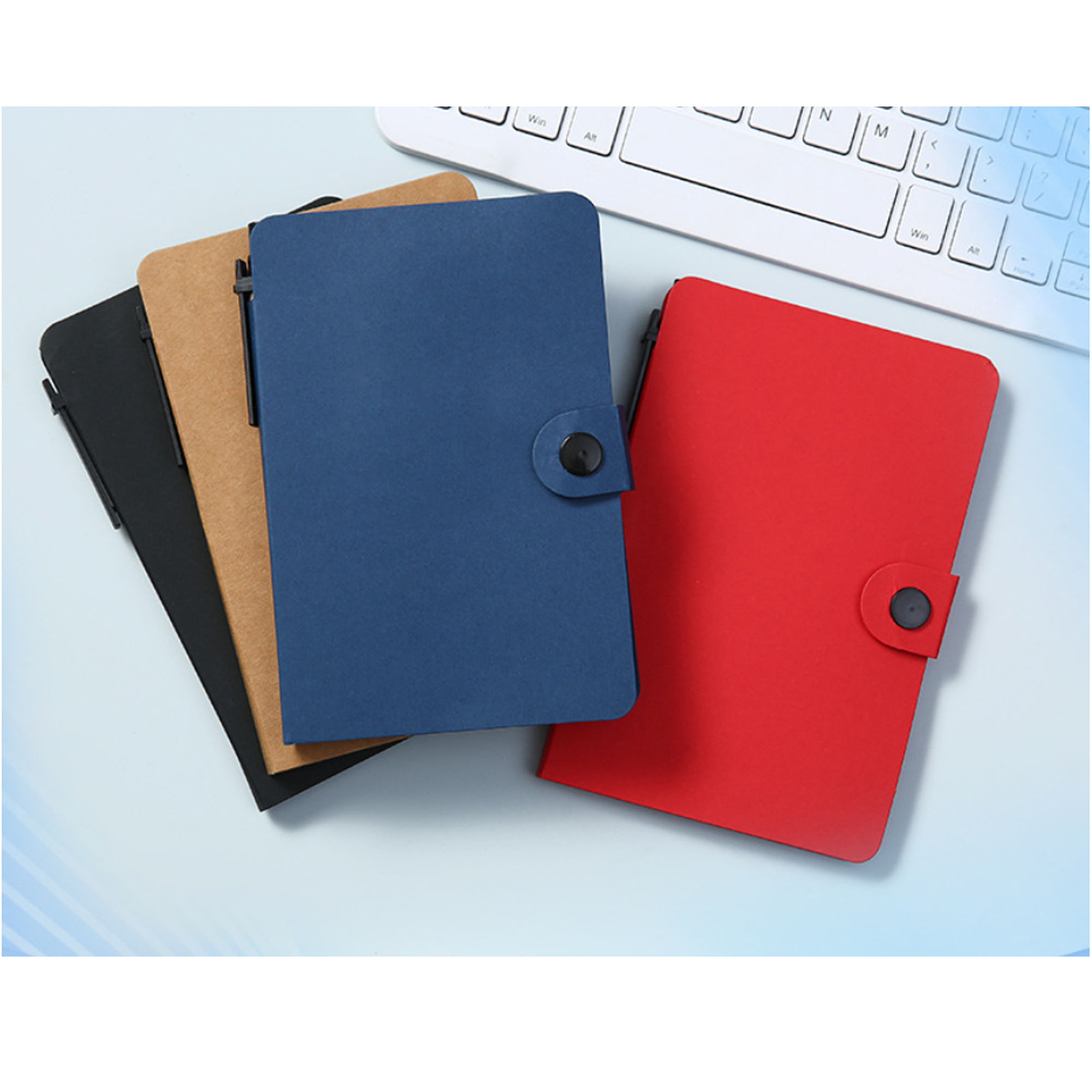 Premium Sticky Notes Notebook with Colored Page Markers 2