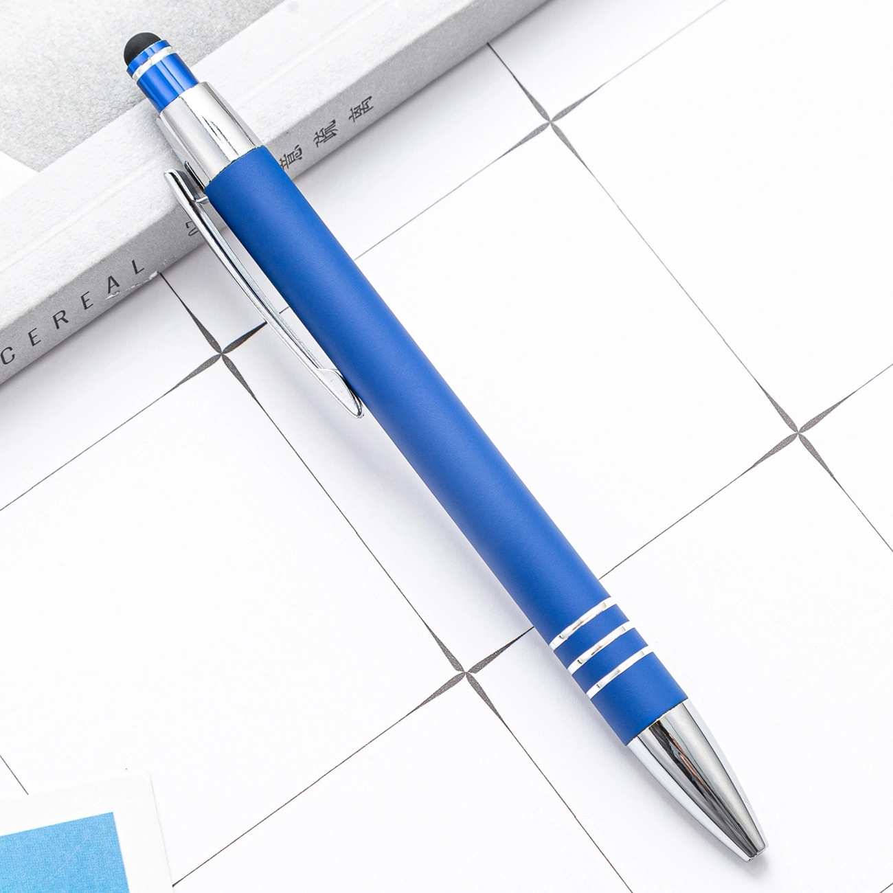 Metal Ballpoint Pen with Stylus 1