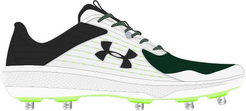 Men's UA Yard MT Baseball Cleats 9