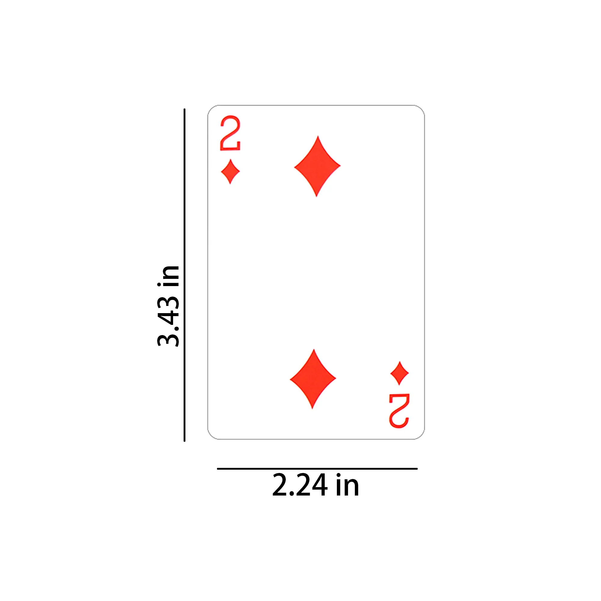 MOQ 100 Full-Color Imptrint Poker Cards 3