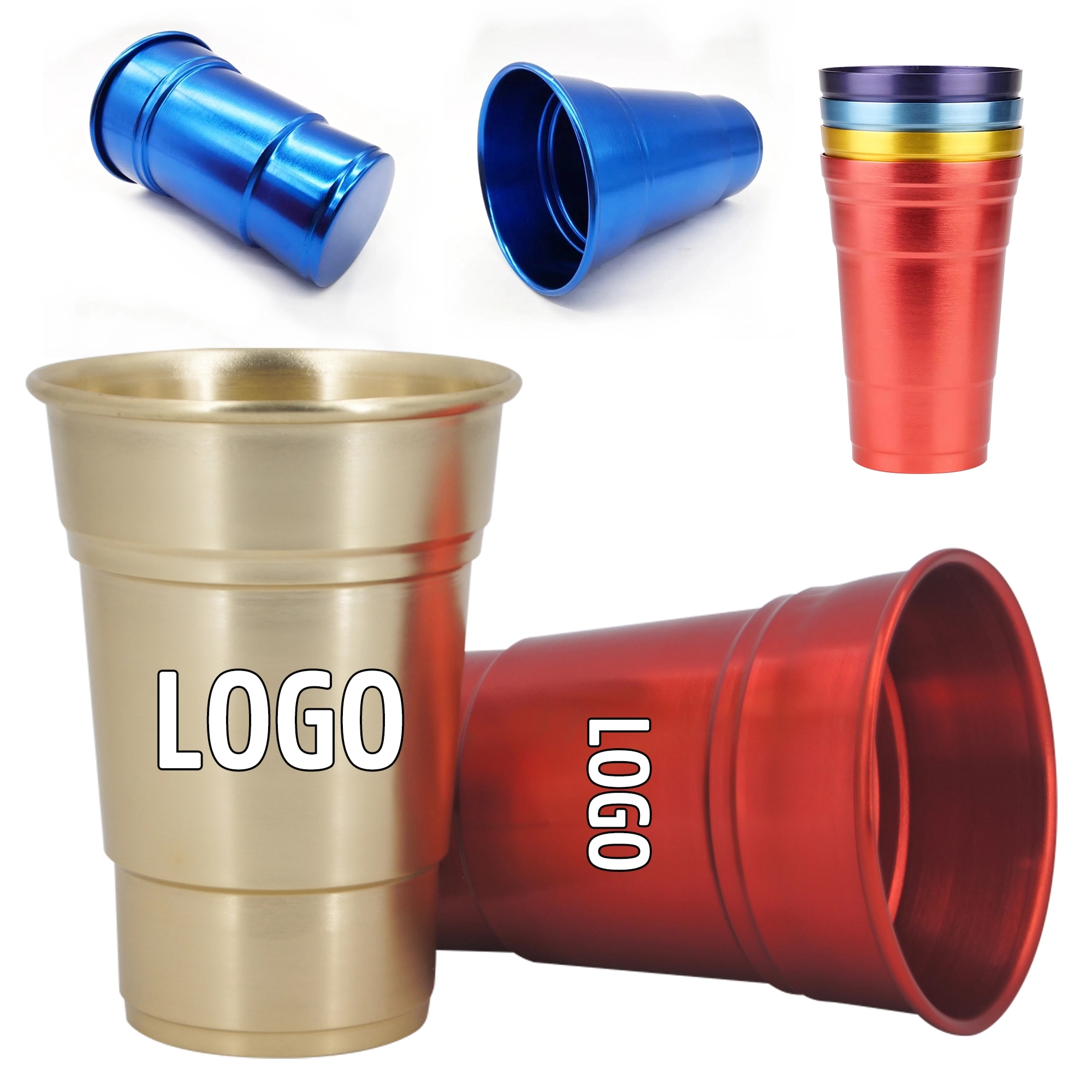 16oz Aluminum Drinking Cup 5