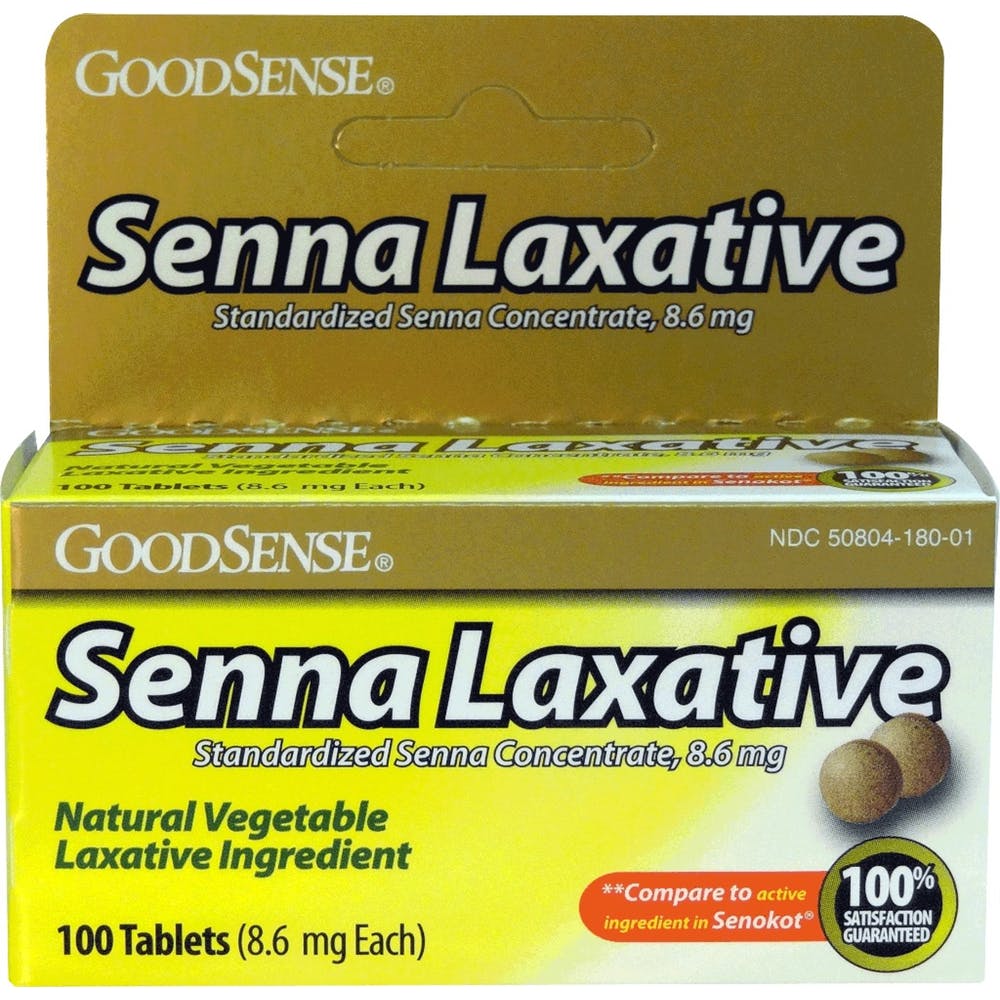 Senna Laxative - 8.6 mg Natural Vegetable 2