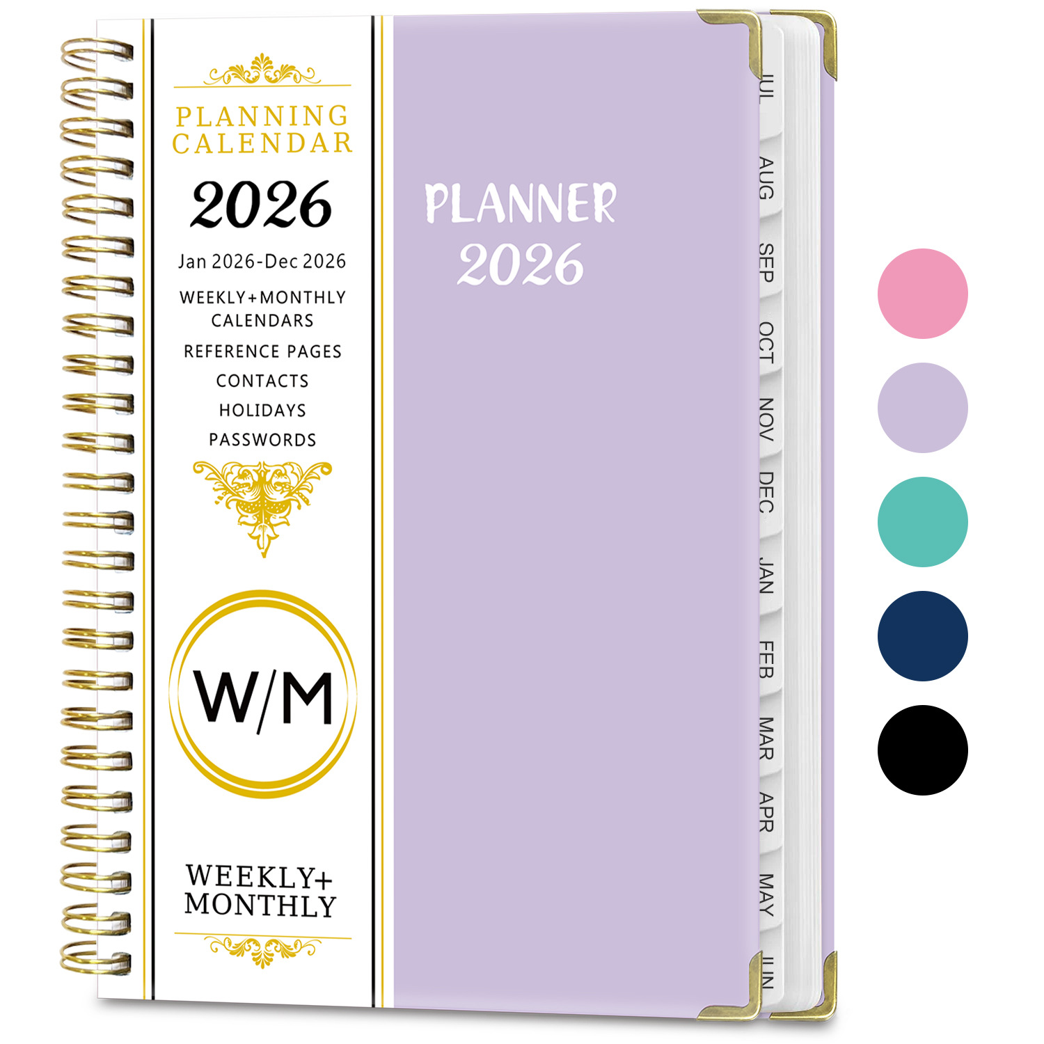 A5 Planner Spiral Notebook For 2026 9
