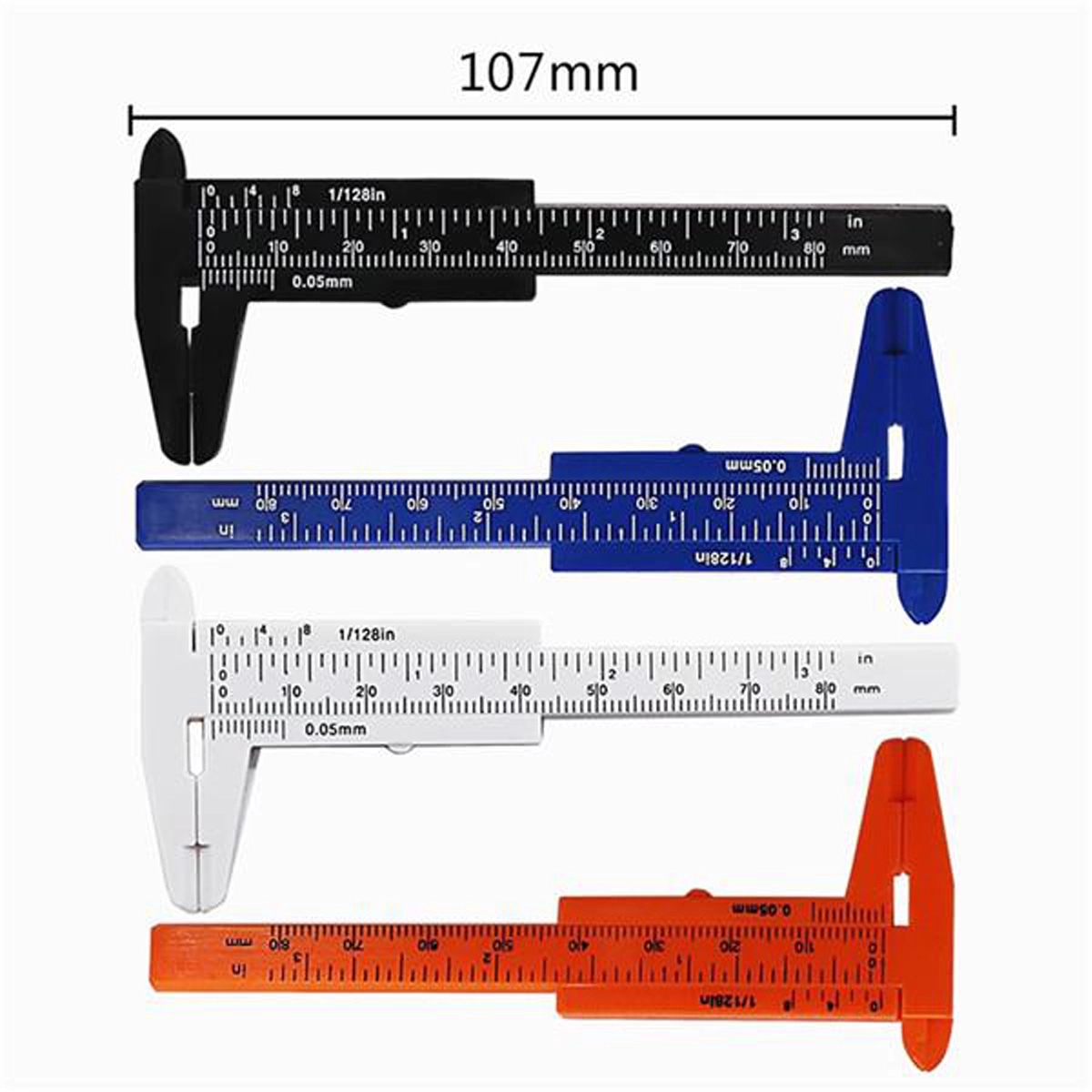 Mini Plastic Vernier Caliper 4