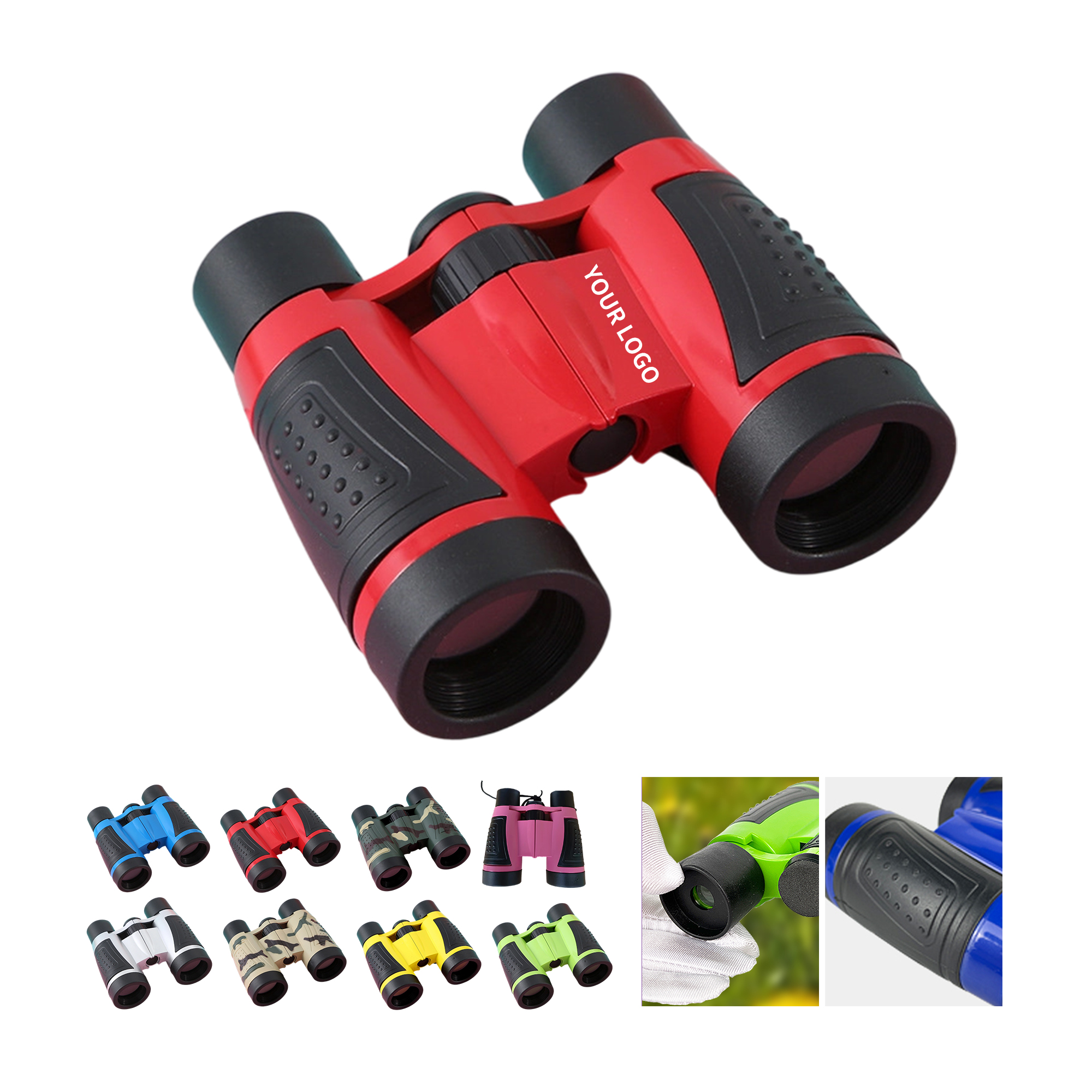 Compact Folded Binoculars 5 x 30 With Easy Focus For Kids 12