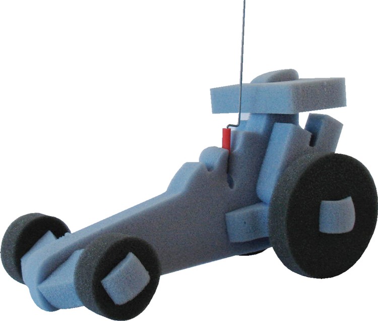 Dragster Racing Car on a leash 4