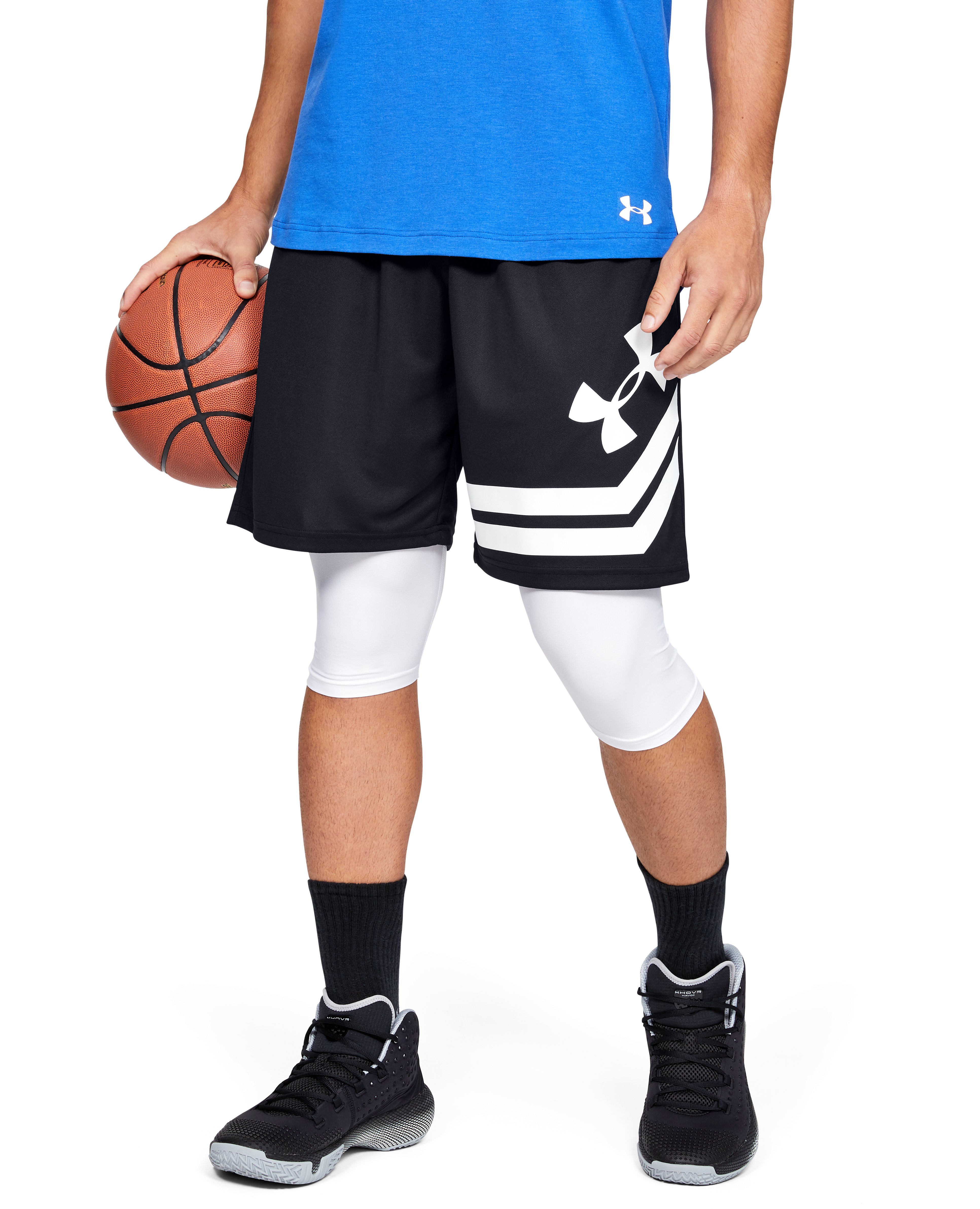 UA Baseline Court Men's 10 Shorts 5