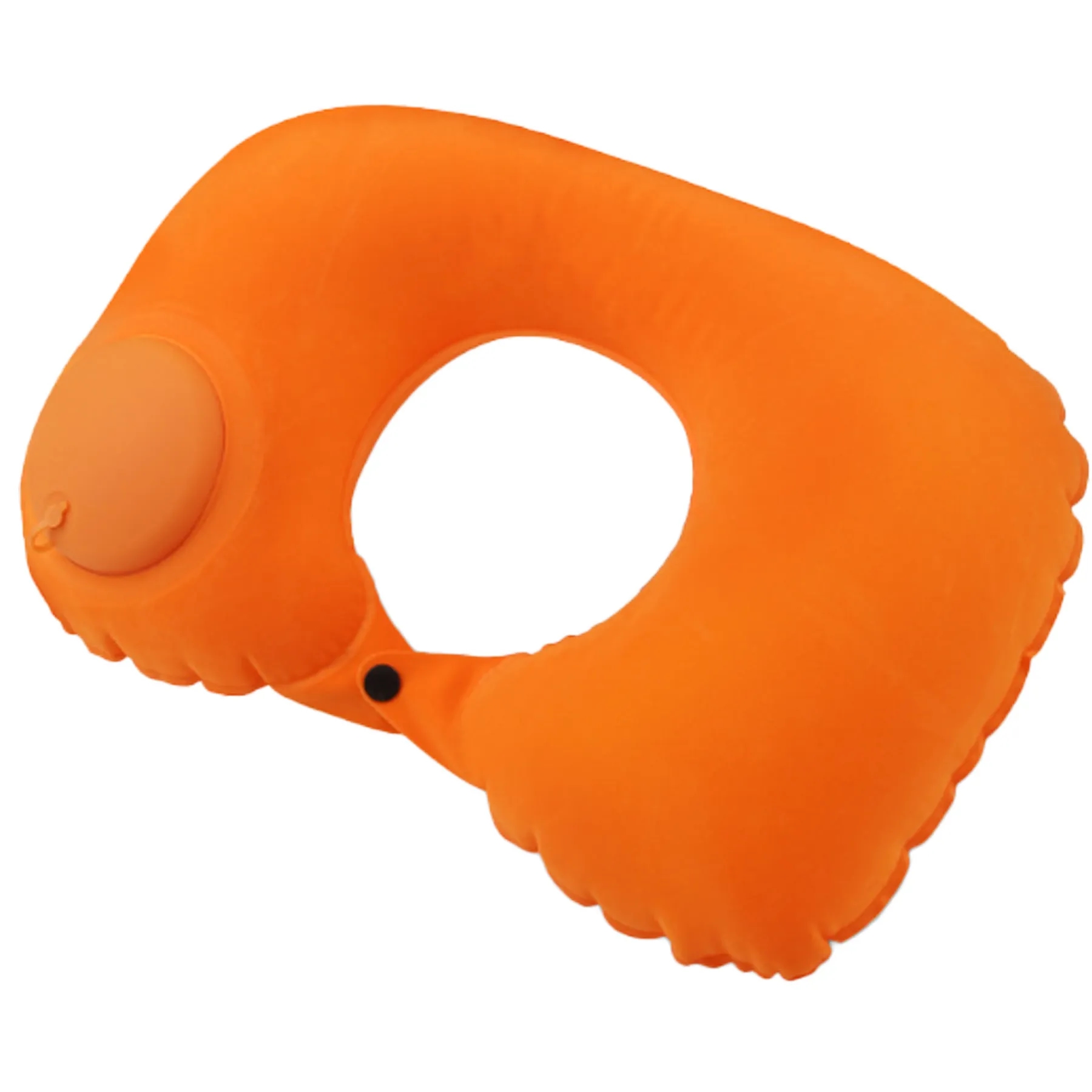 Flocking Inflatable U-shaped PillowPress Portable 5