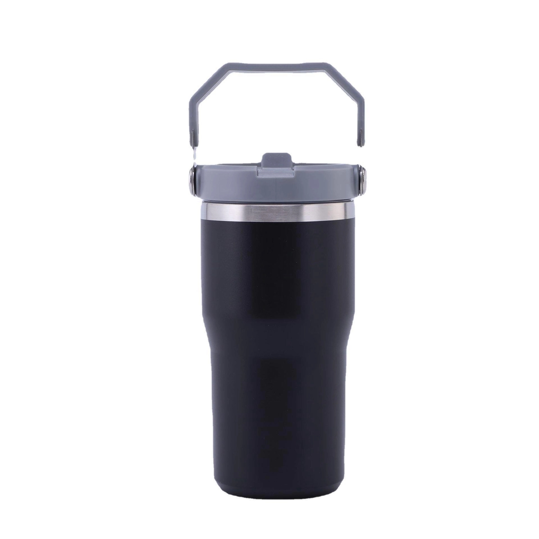 20 Oz. Vacuum Tumbler with Handle & Flip Straw Lid 8