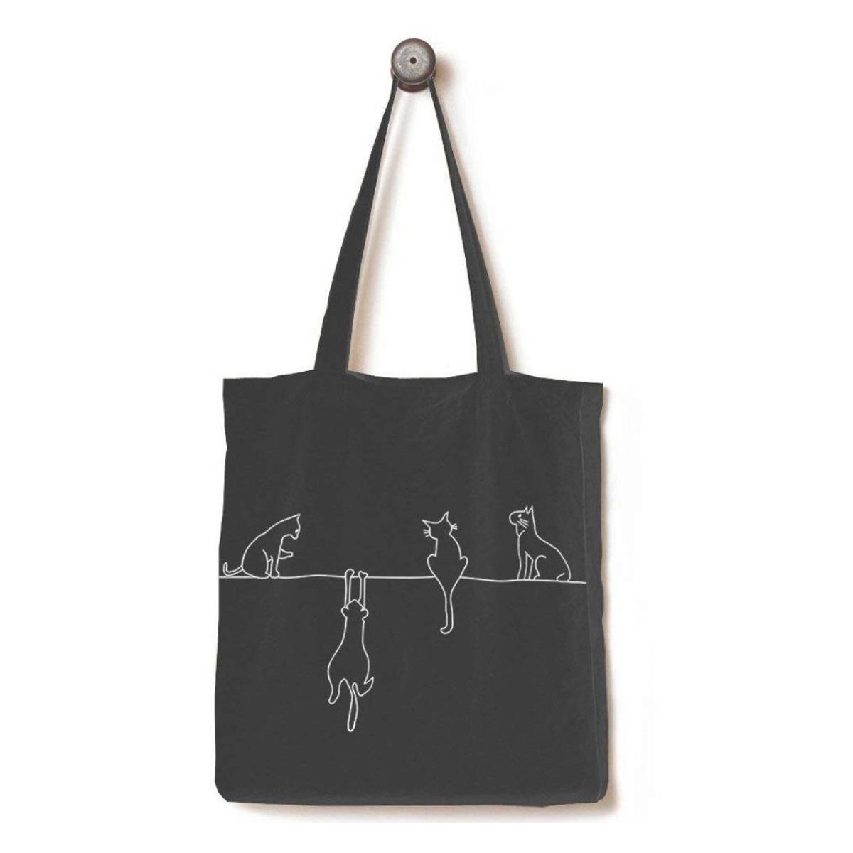 Wholesale Reusable Blank Canvas Cotton Tote Shopping Bag 2