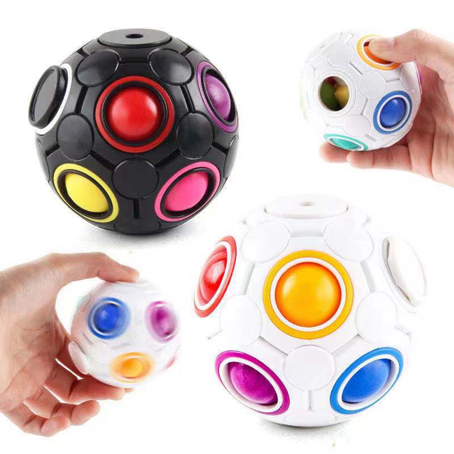 Fidget Rainbow Ball Cube Toy 10