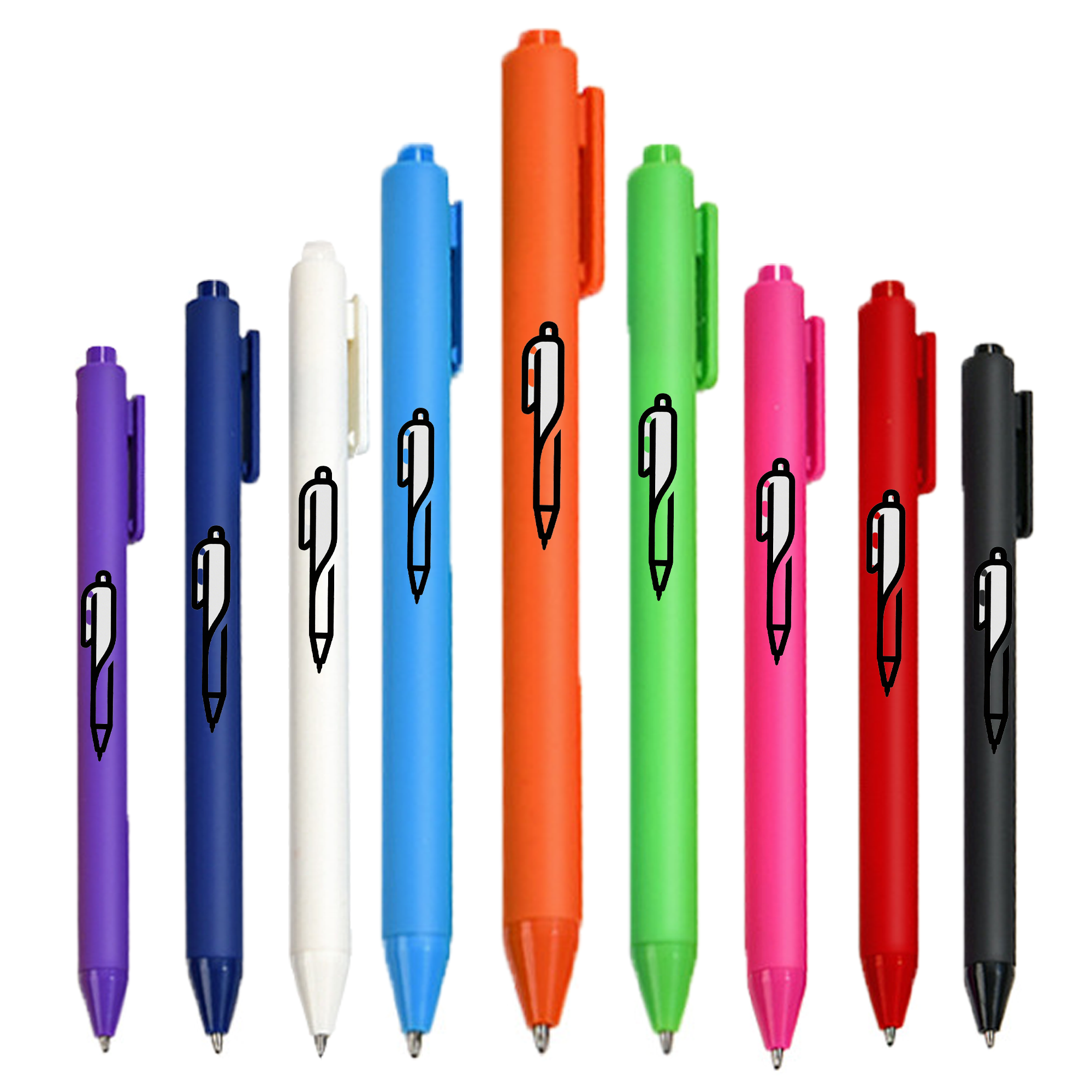 Refillable Retractable Gel Pen 2