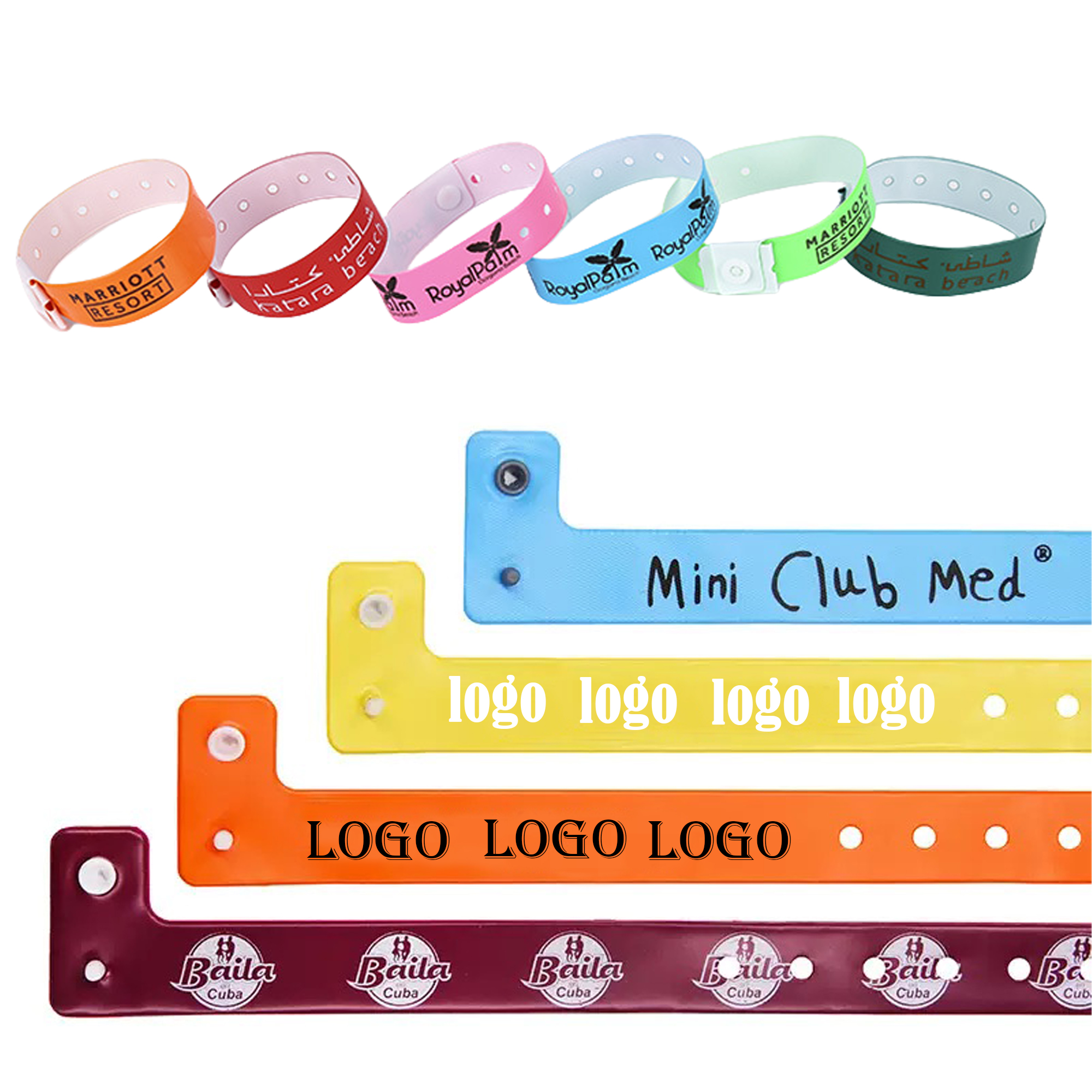 Personalized Event Wristbands MOQ50 1