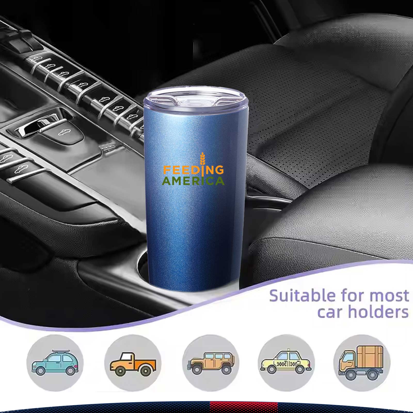 20 oz. Stainless Steel Portable Tumblers 2