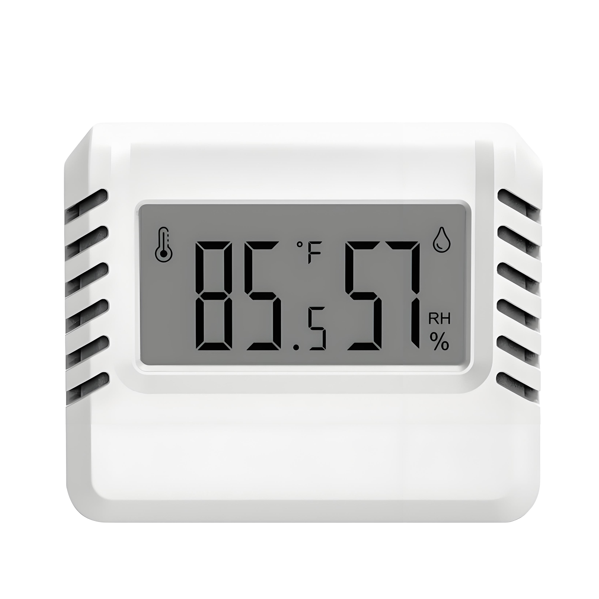 Ultra Thin Indoor Digital Mini Thermometer Hygrometer with Magnetic Mount. 4