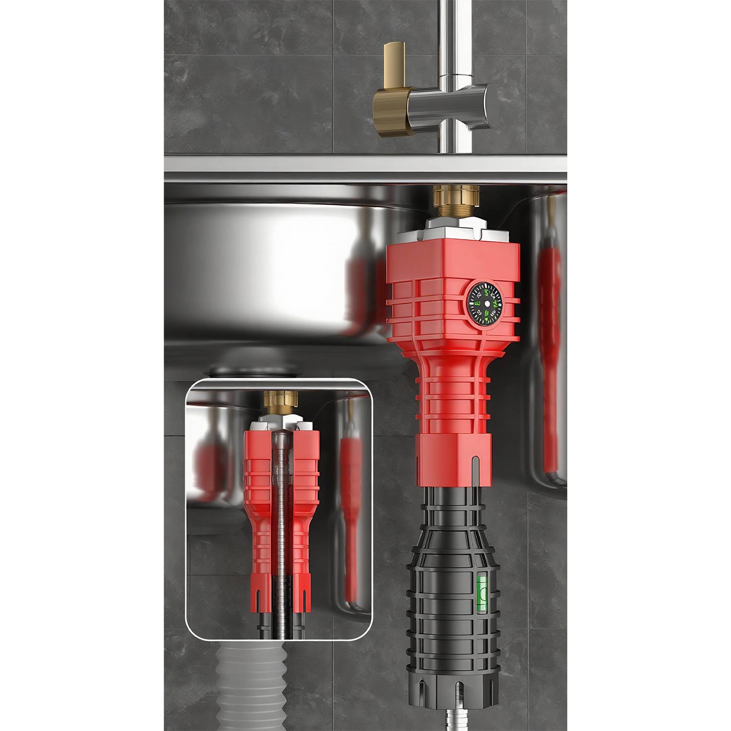 24 in 1 Faucet Wrench Repair Tool Set 2