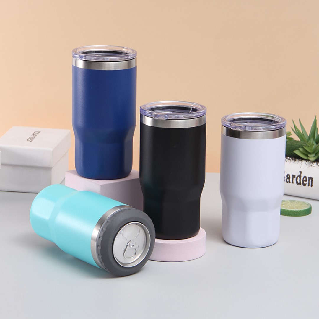 Freezable Stainless Steel Insulated Beer Holder 5