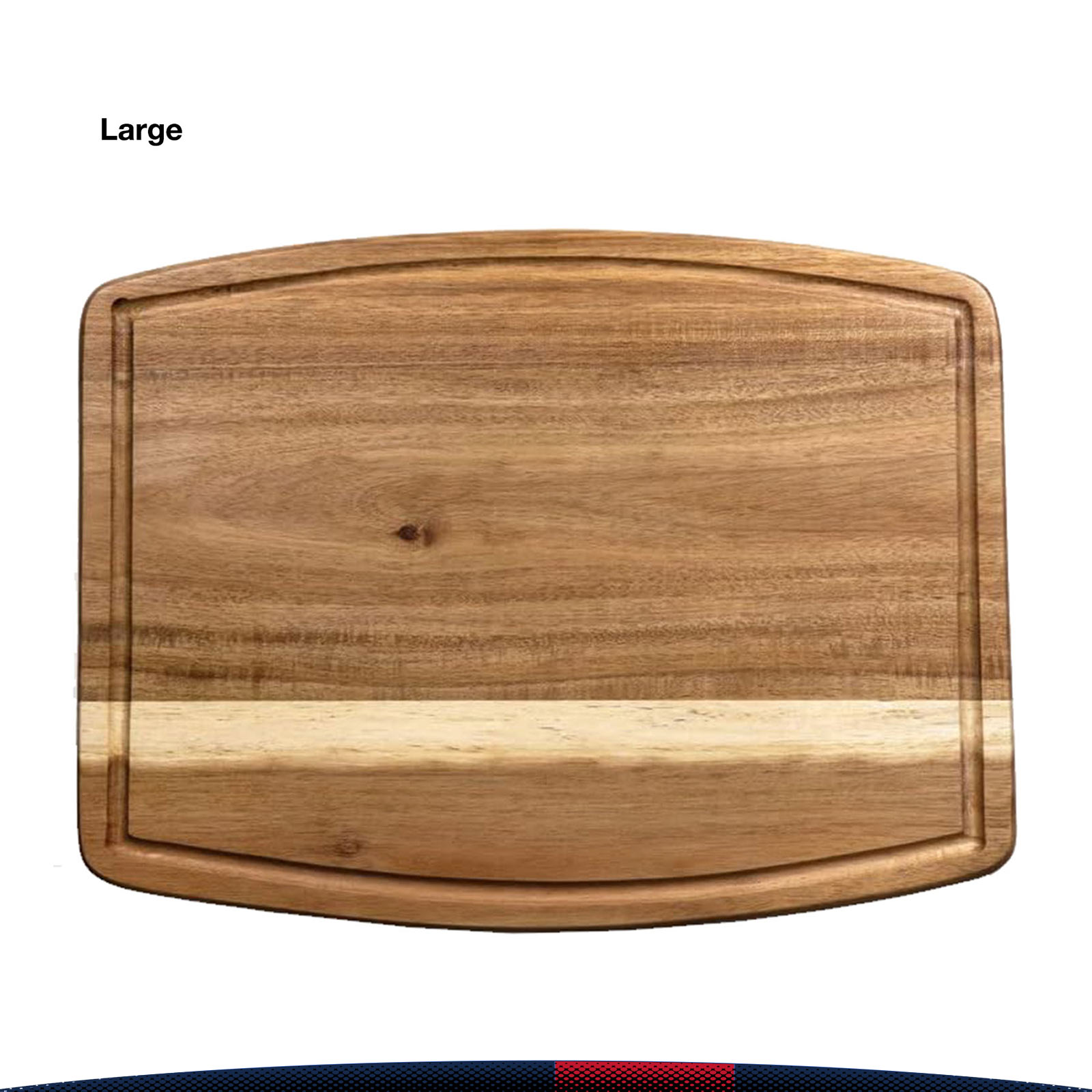 Marnet Acacia Wood Curved Cutting Board 2
