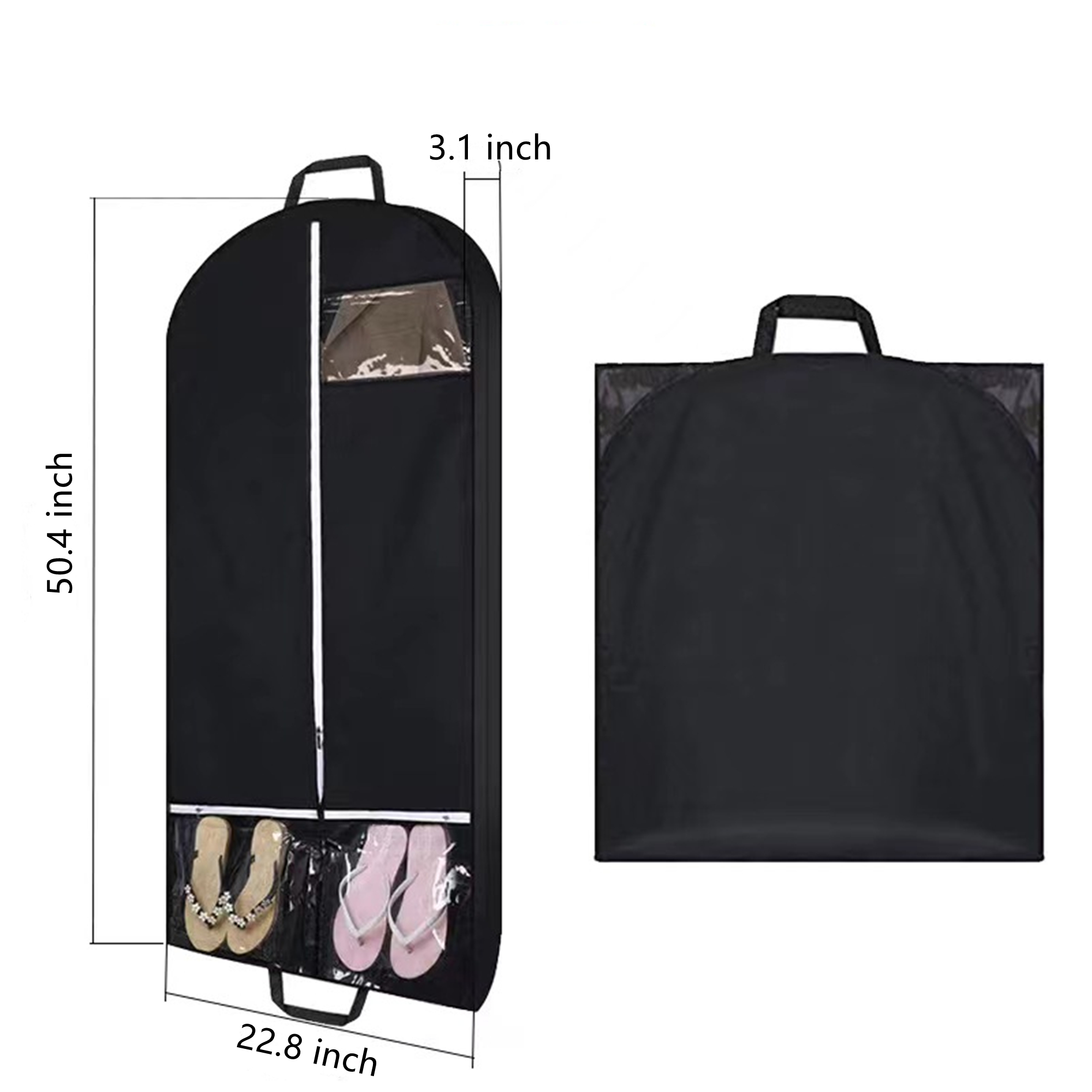 50" Garment Bag Suit Bags For Travel 3