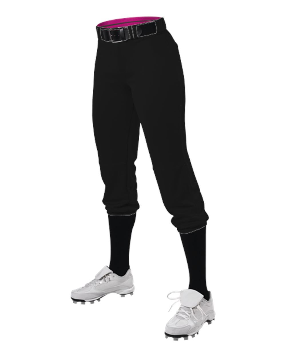 Women's Premium Fastpitch Softball Pants with Belt Loops - 615PSW 5