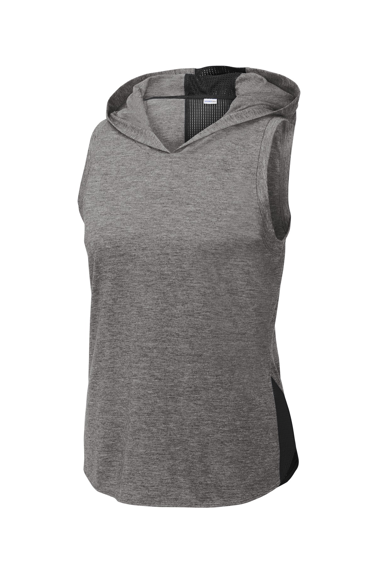 Sport-Tek Women's PosiCharge Tri-Blend Wicking Draft Hoodie Tank. LST410 30