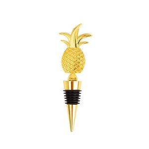 Trendy Flat Pineapple Wine Cork Bottle Stopper 1