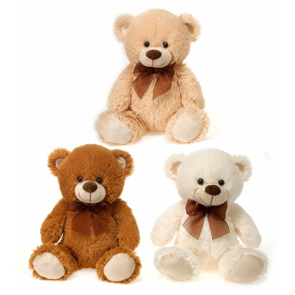 Sitting Bear Plush Toys - 9.5" Assorted Colors 2