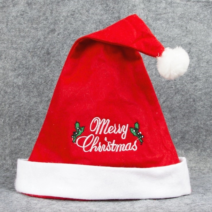 Christmas Hats With Custom Logo 2