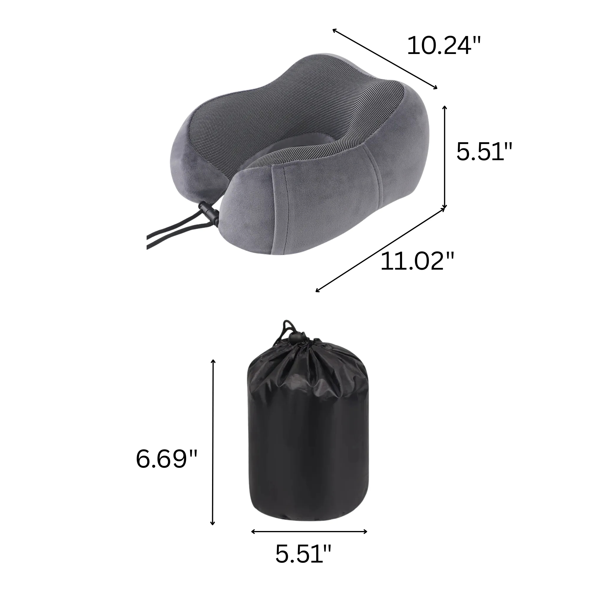Comfort Sleep Neck Support Pillow 22
