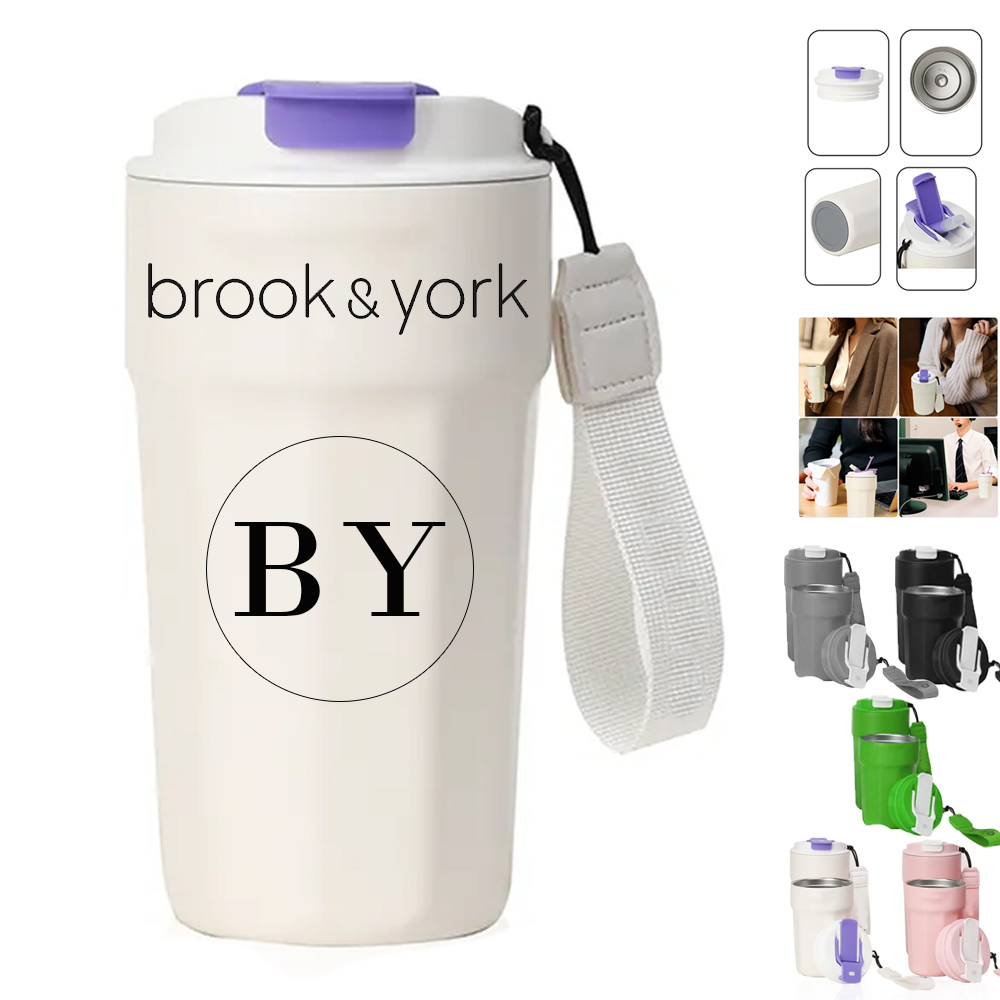 Pastel Stainless Steel Tumbler 13 Oz. 1