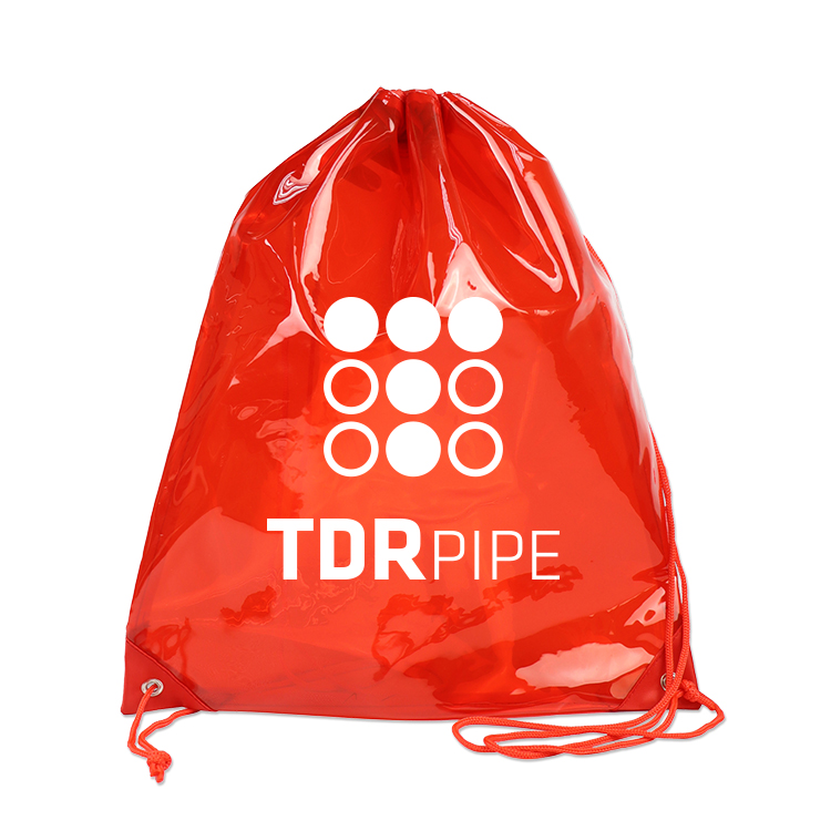 Clear Drawstring Bag 4