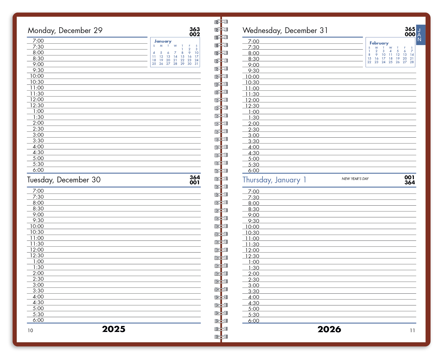 Triumph® Calendars Classic Time Manager 21