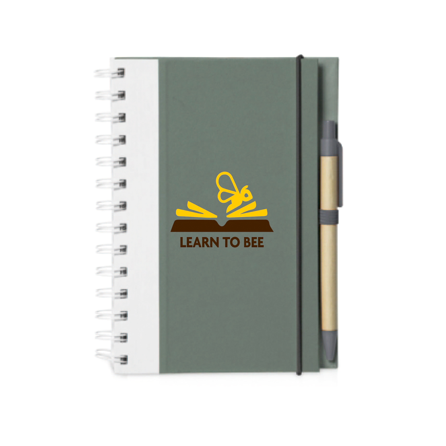 Duotone Bright Eco Notebook (2 Color Imprint) 3