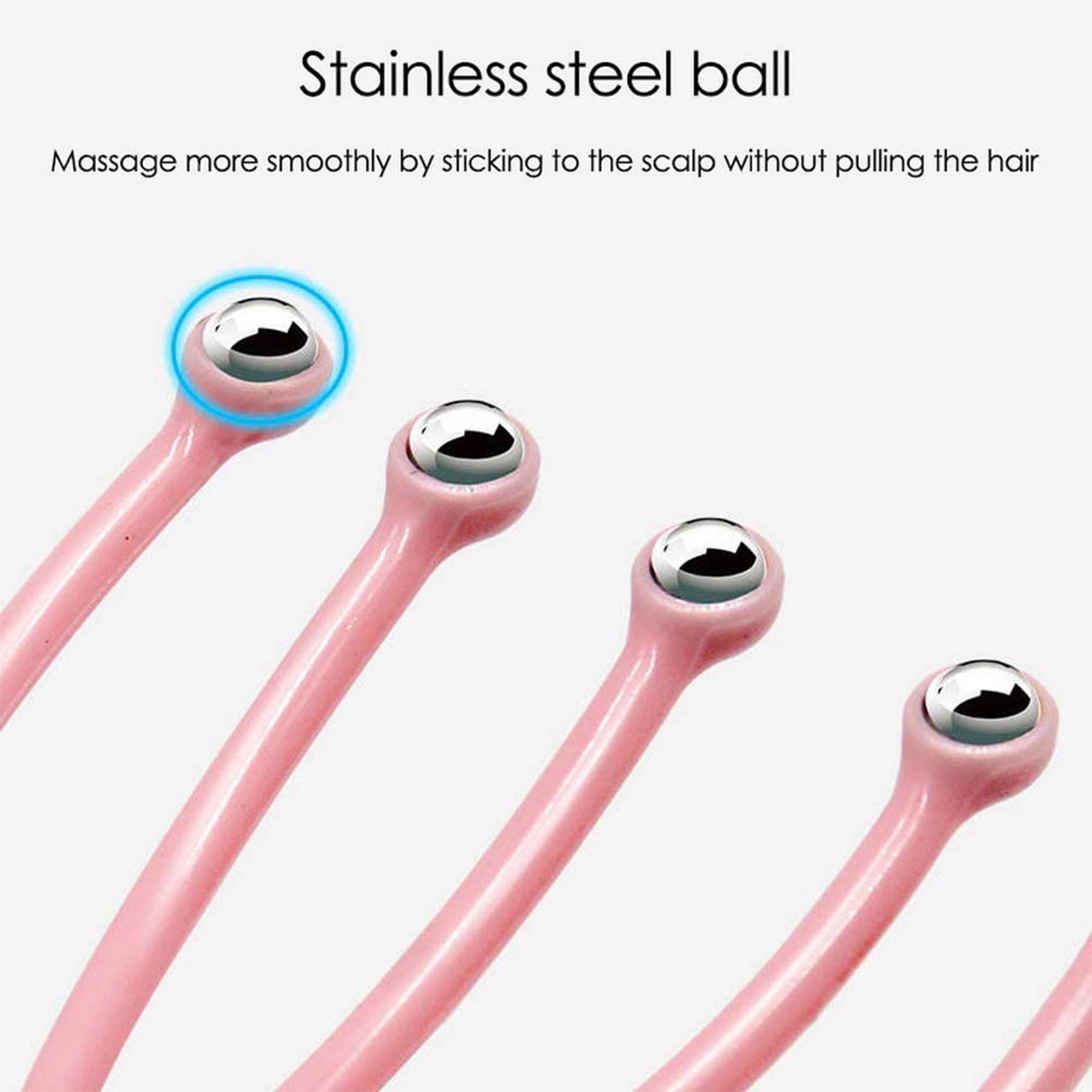 Handy Scalp Massgers With Small Steel Beads 5