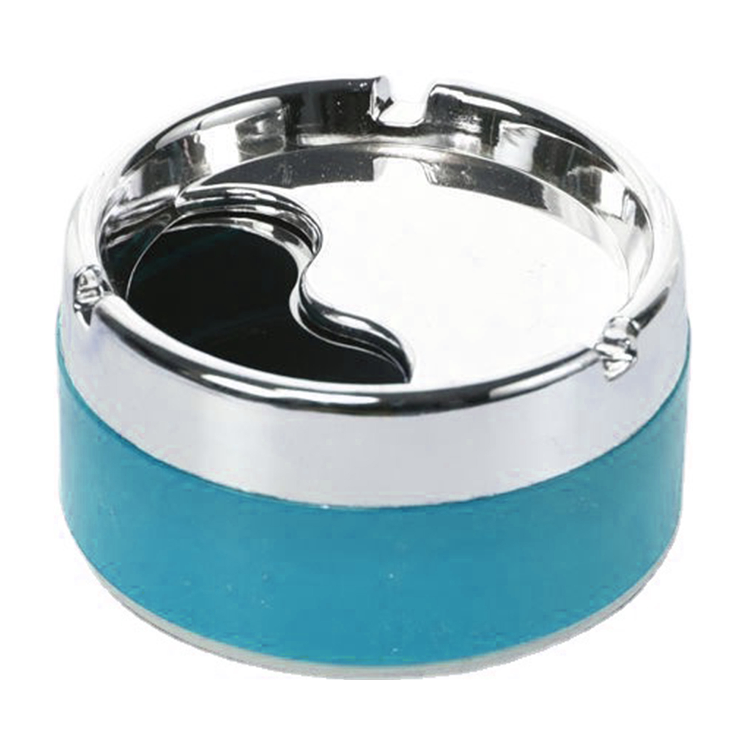 Plastic Household Anti Fall Rotating Lid Ashtray 2