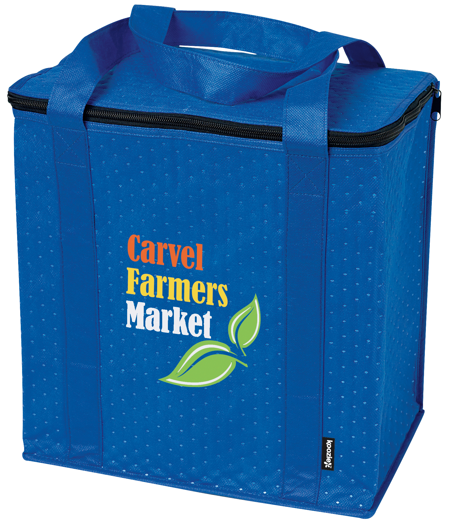 Zippered Insulated Grocery Tote