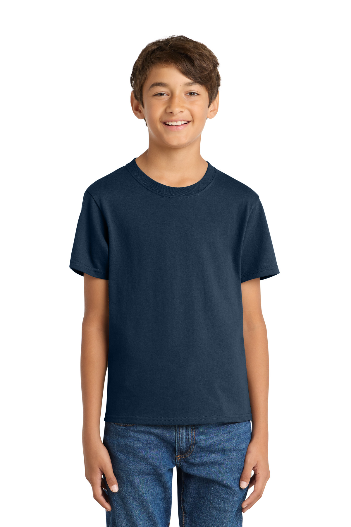 Port & Co Youth Core Cotton Tee. PC54Y 211
