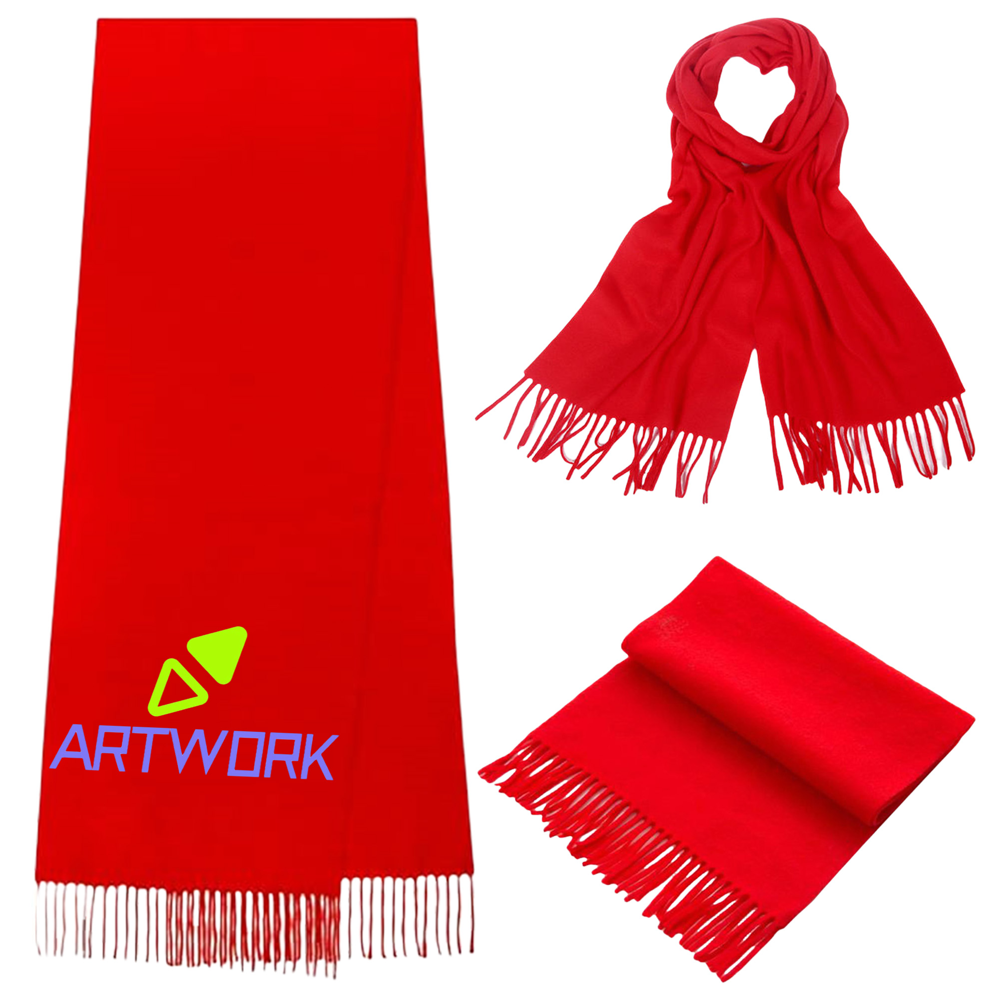 Wrap Warmth Soft Cashmere Feel Scarf 4