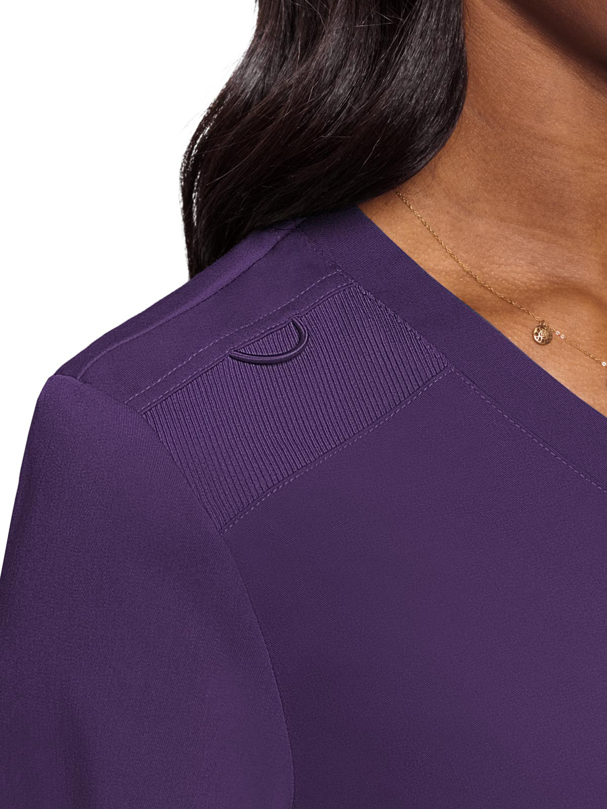 Med Couture - MC Touch - Women's 1-Pocket V-Neck Top 43